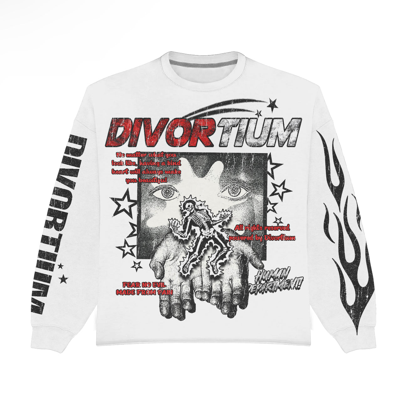 DIVORTIUM “HUMAN DEPARTMENT” LONG SLEEVE T- SHIRT